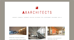 Desktop Screenshot of aiarchitects.com